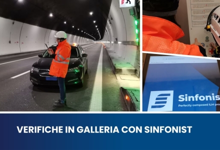 LE ISPEZIONI IN GALLERIA CON SINFONIST