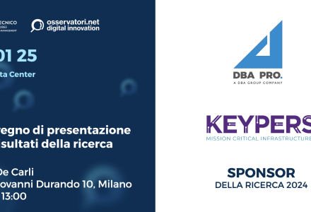 DBA AL CONVEGNO "DATA CENTURY: LE INFRASTRUTTURE PROTAGONISTE DEL FUTURO"